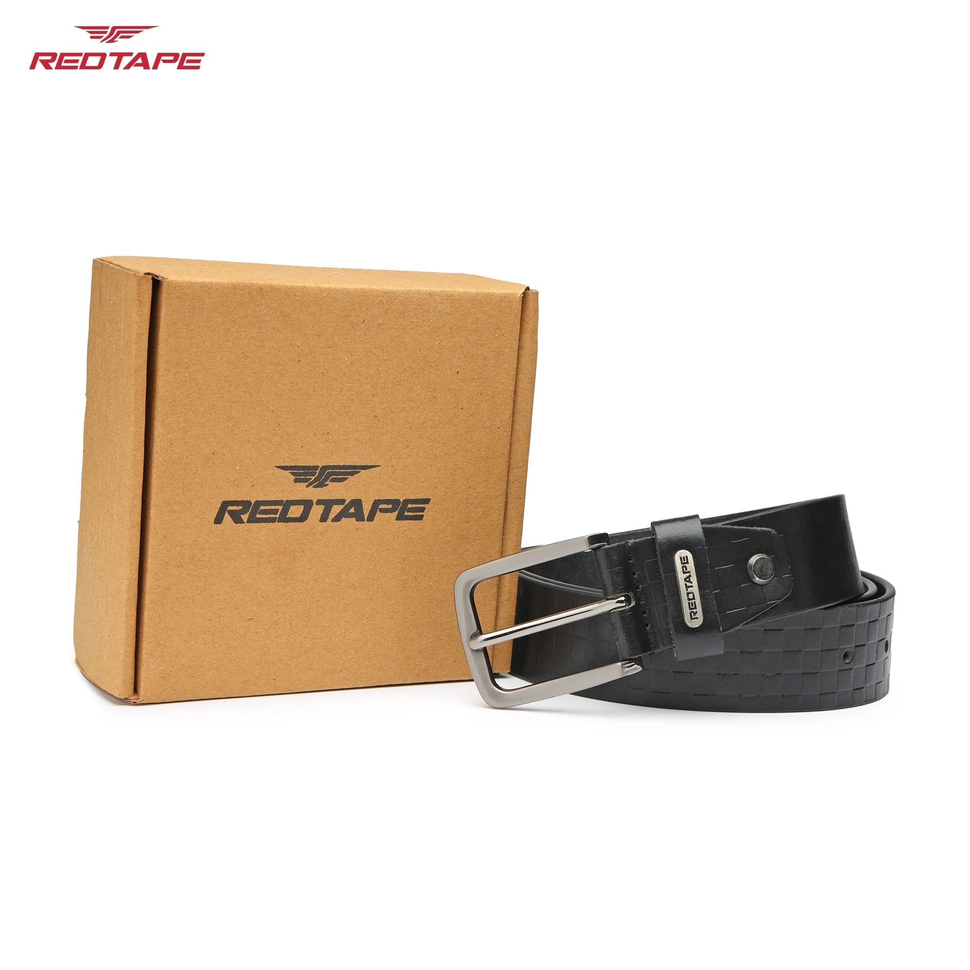 Men's Black Formal Leather Belt