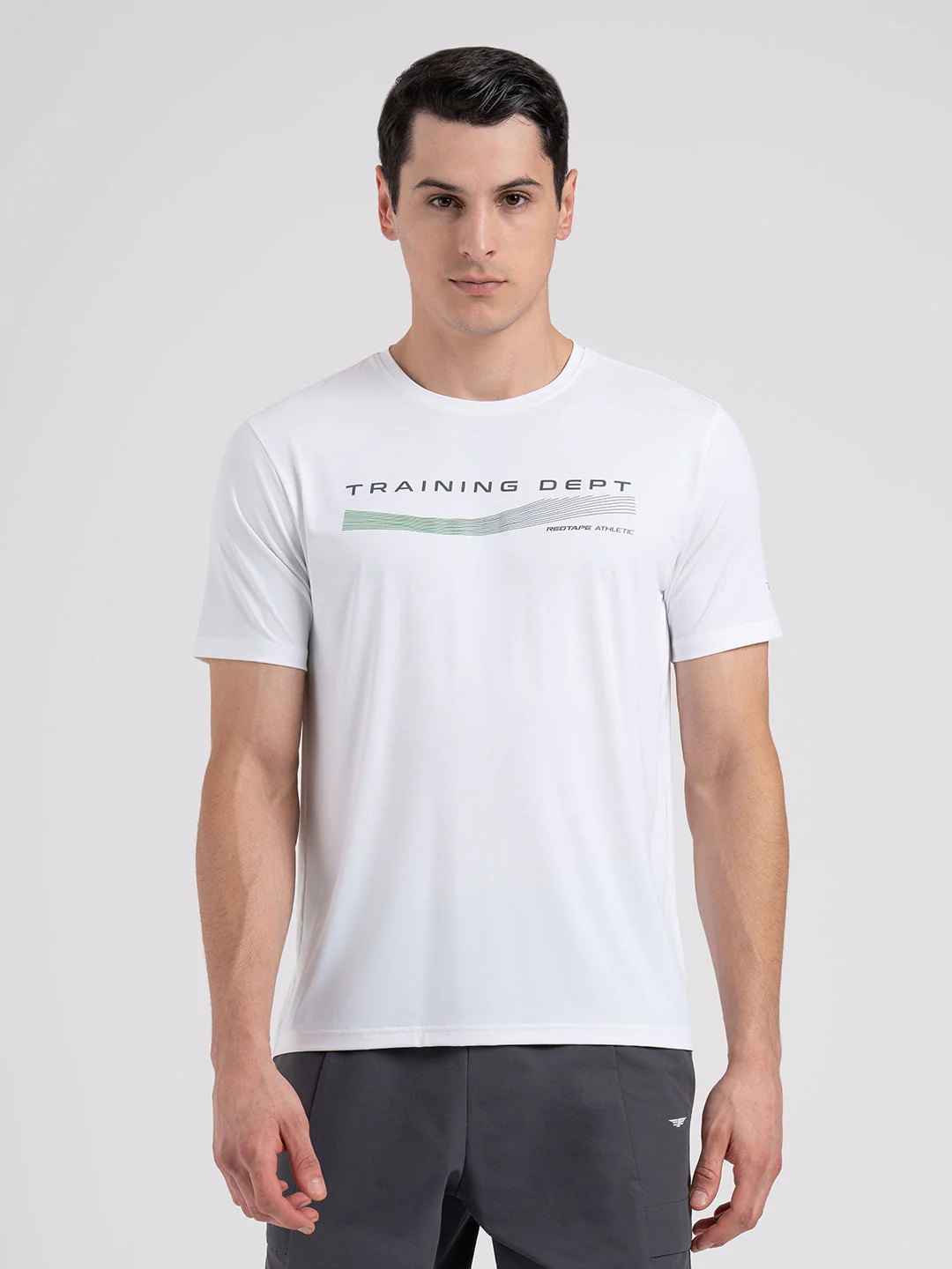 Men's Graphic Round Neck Activewear T-Shirt