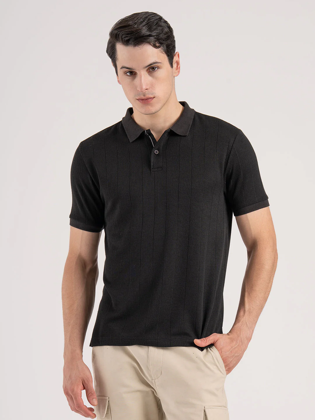 Men's Structured Polo T-Shirt