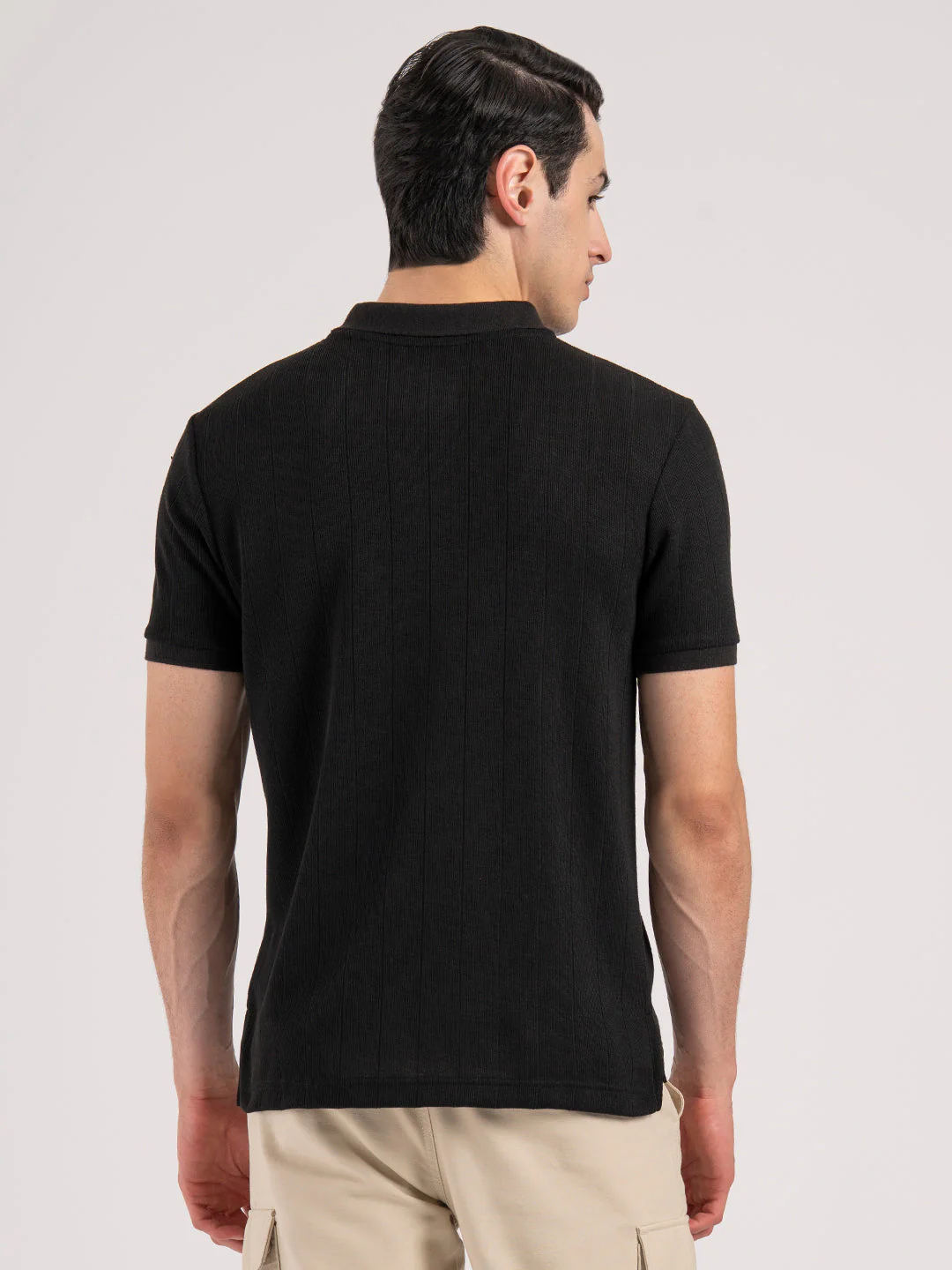 Men's Structured Polo T-Shirt - Image 5