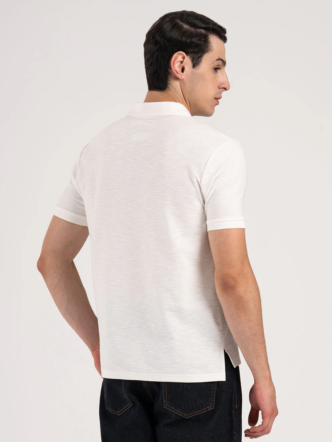 Men's Structured Polo T-Shirt - Image 5