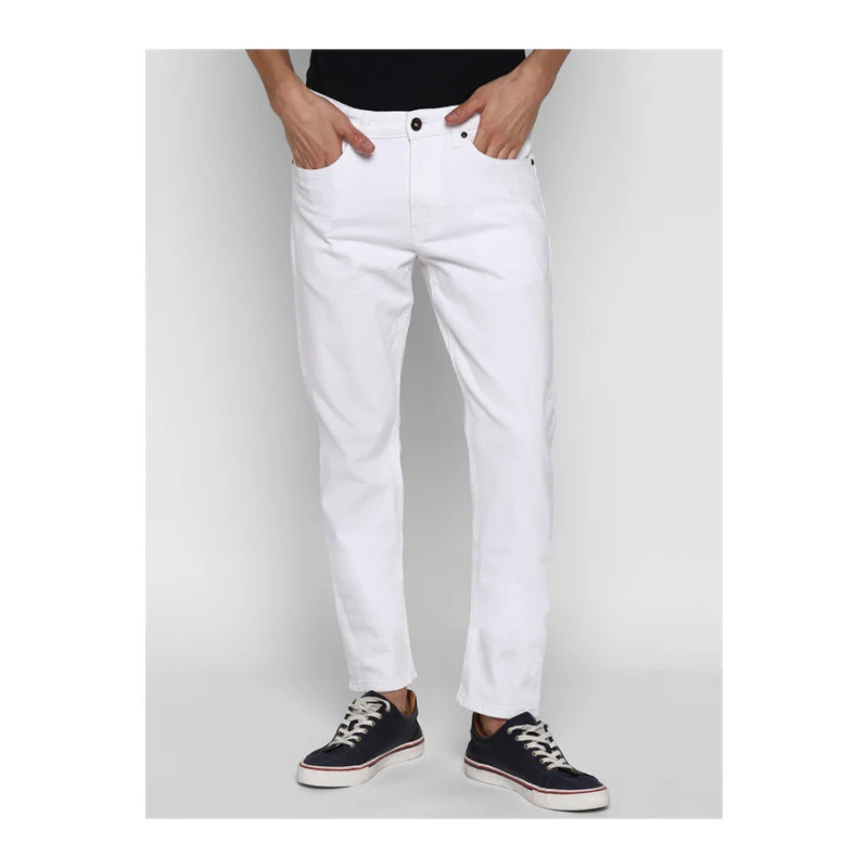 Men's White Denim Jeans