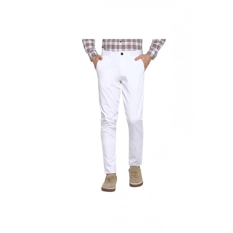 Men White Trouser