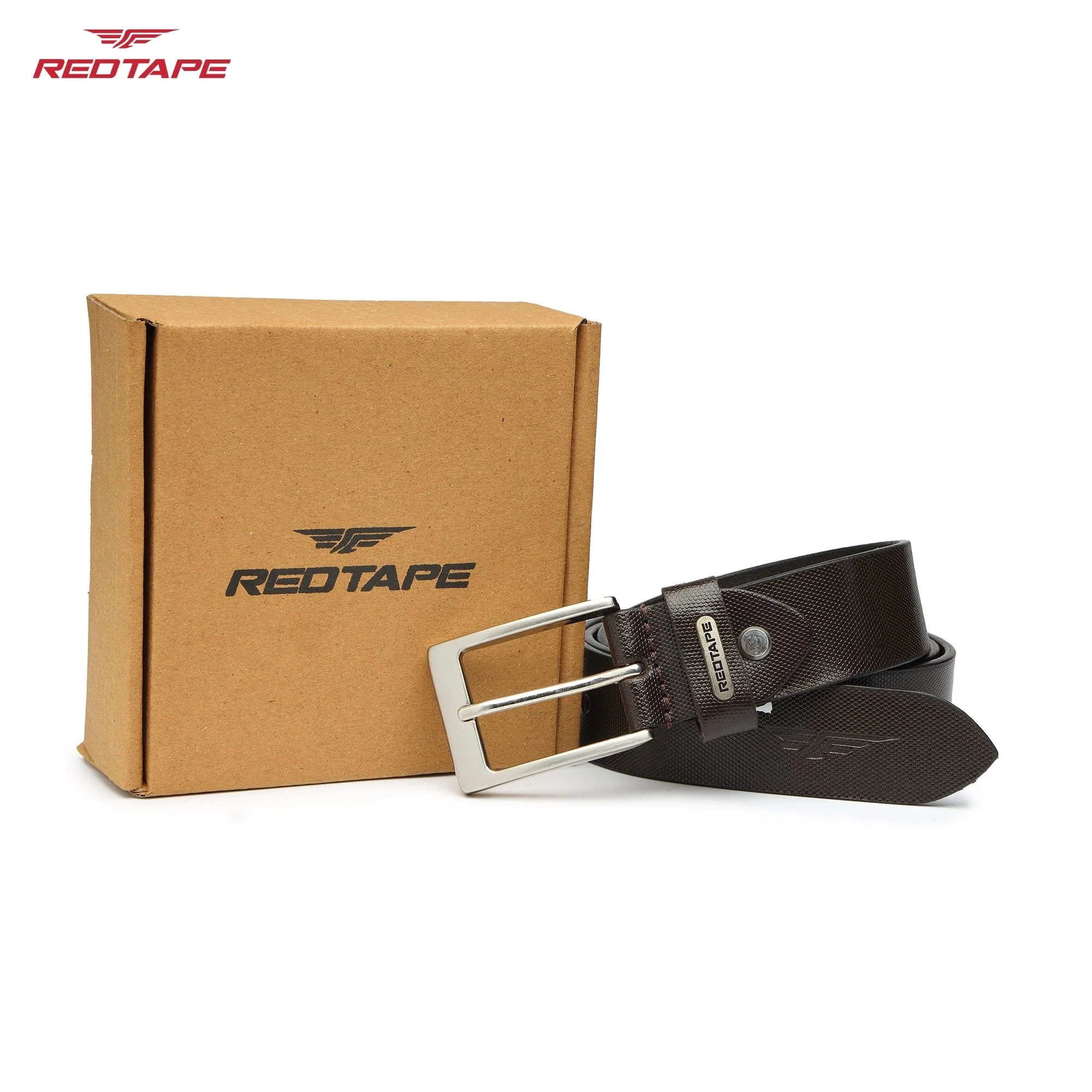 Men's Brown Leather Belt