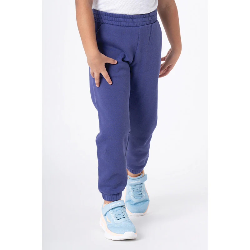 Girl's Purple Solid Jogger