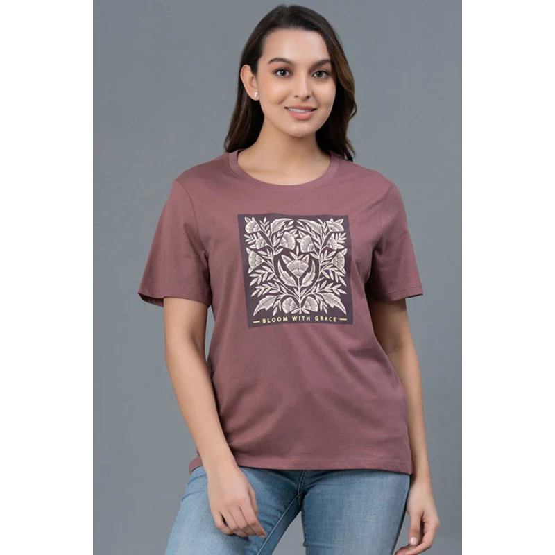 Half Sleeves Casual T-Shirt for Women
