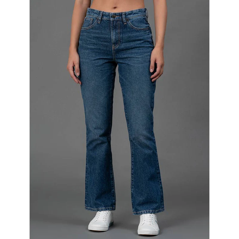 Jeans for Women| Medium Blue| Comfortable & Breathable