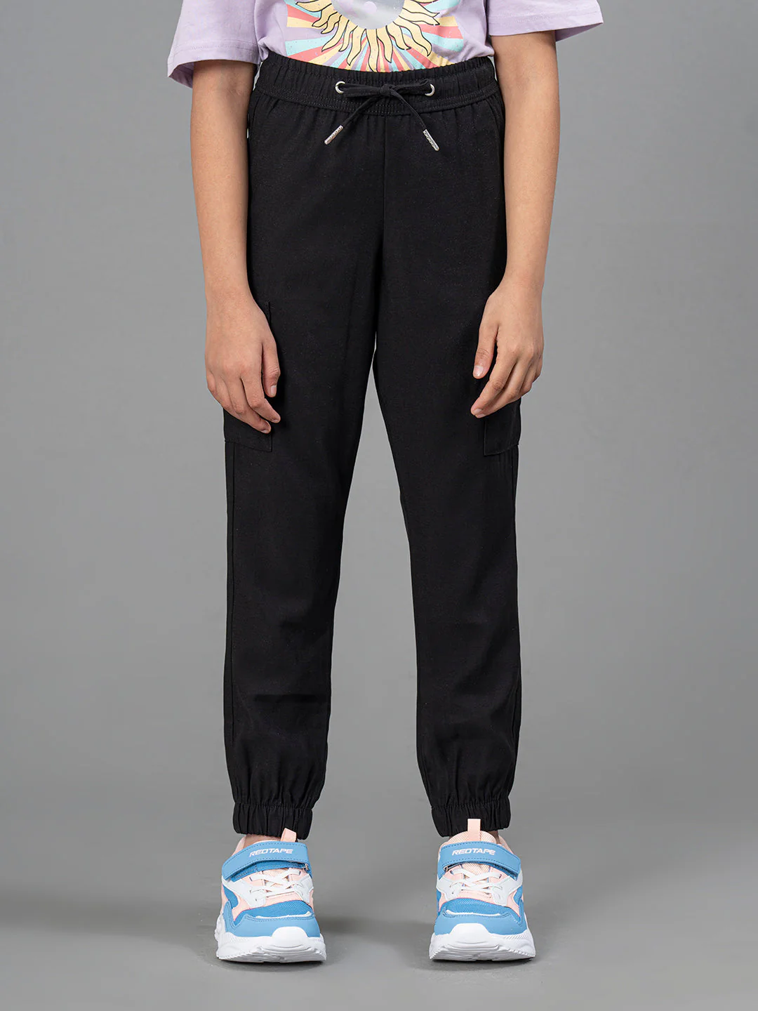 Joggers for Girls in Black Color| Best in Comfort| Viscose| Regular Fit