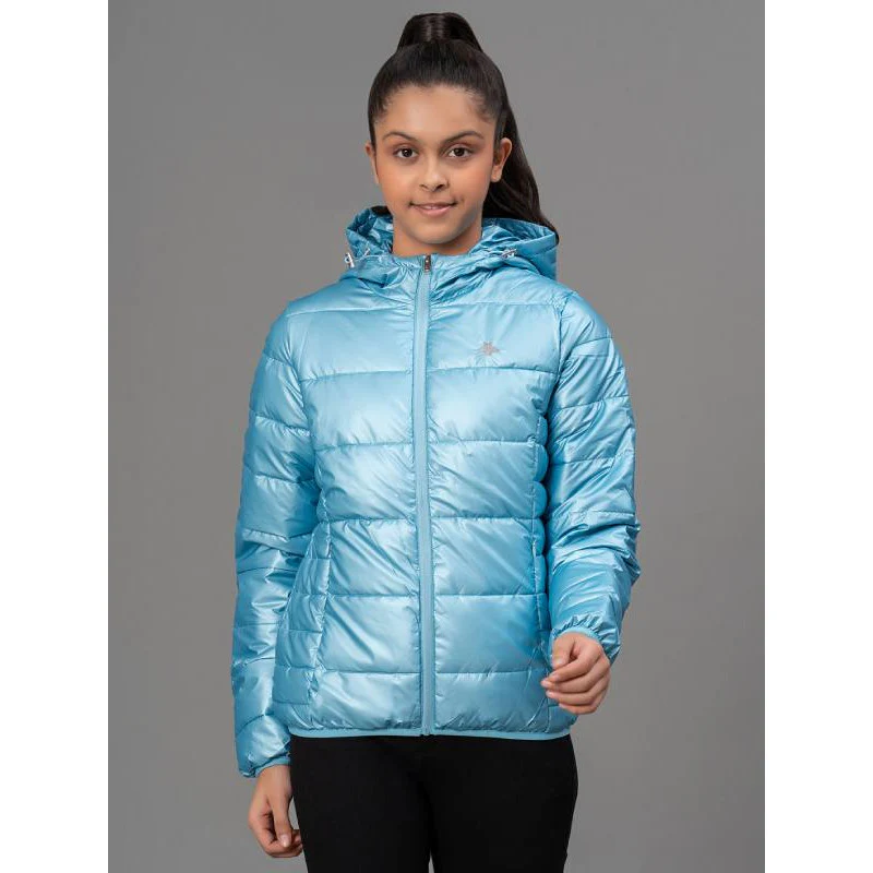 Metallic Blue Jacket for Girls