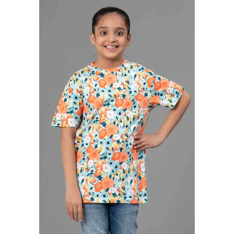 Multi color T-Shirt for Girls