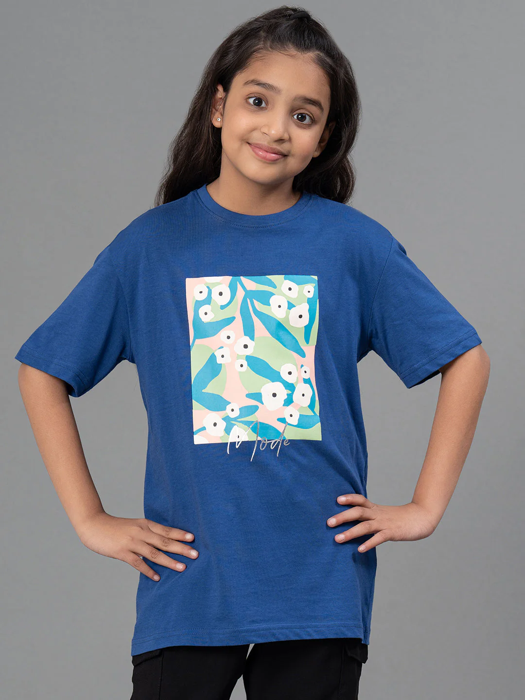 T-Shirt for Girl's in Royal Blue Color |Best in Comfort| Cotton