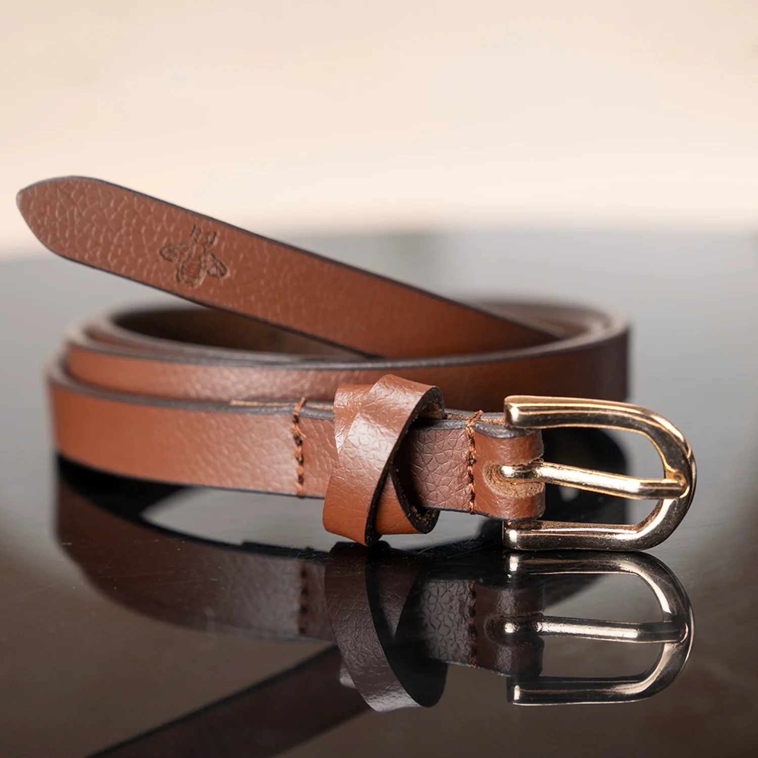 TextuRed Leather Belt For Women | Classic And Durable