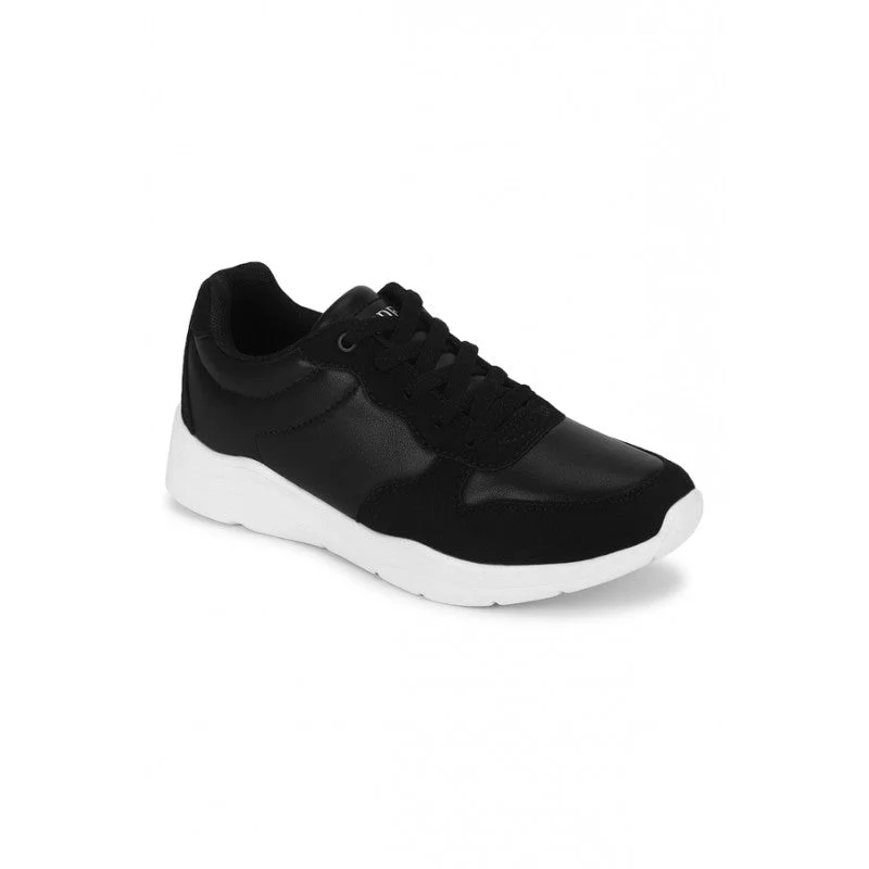 Women Black Walking Shoes