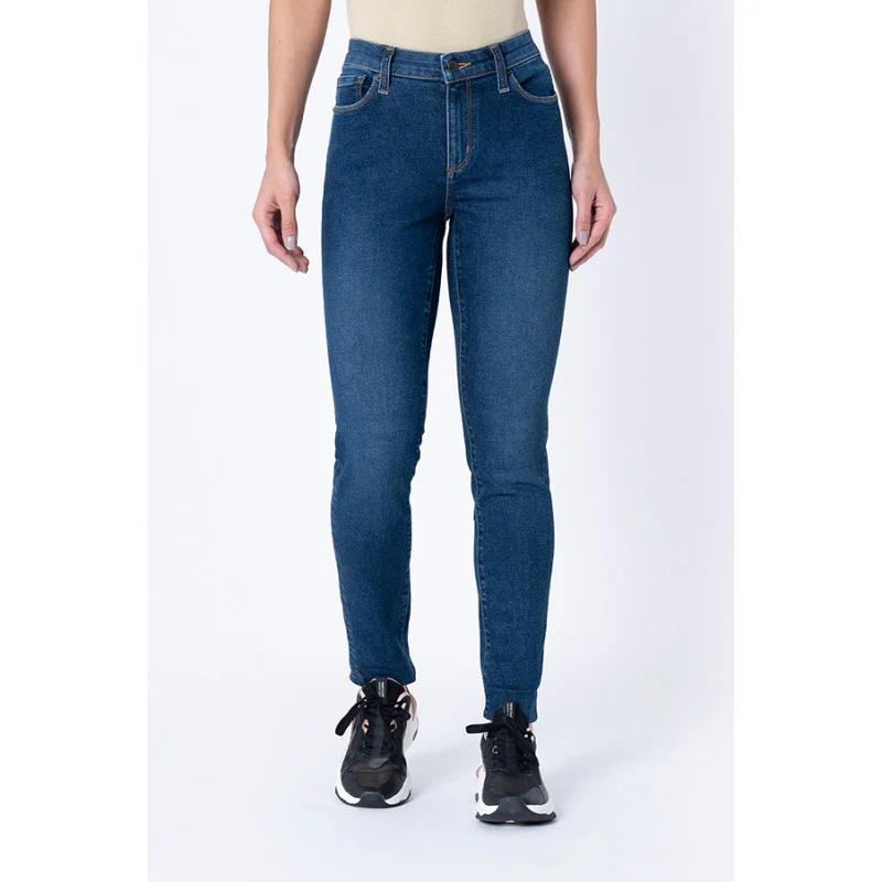 Women's Dark Blue Skinny Jeans