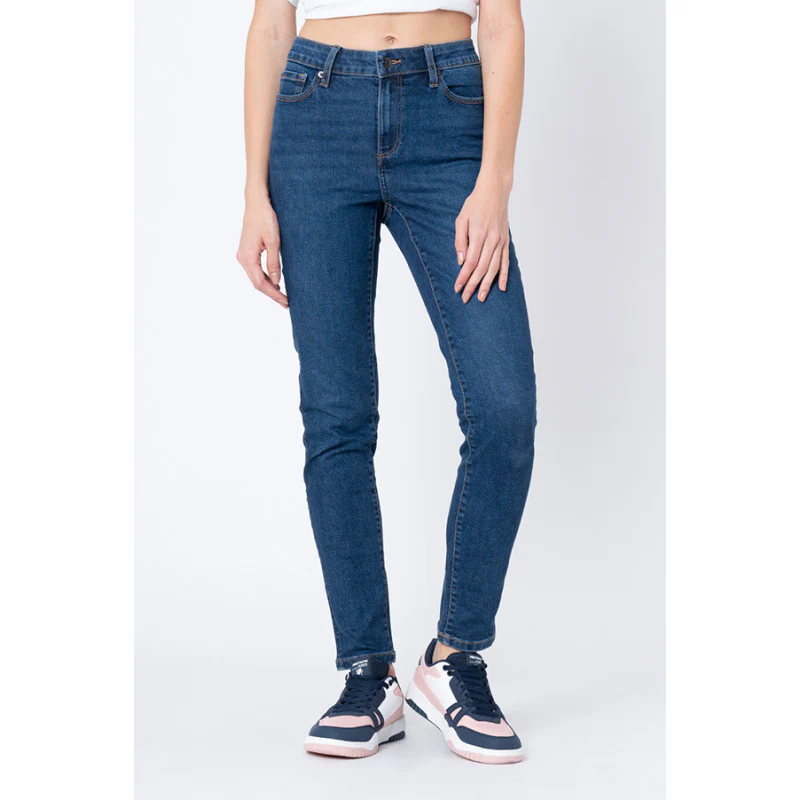 Women's Dark Blue Skinny Jeans