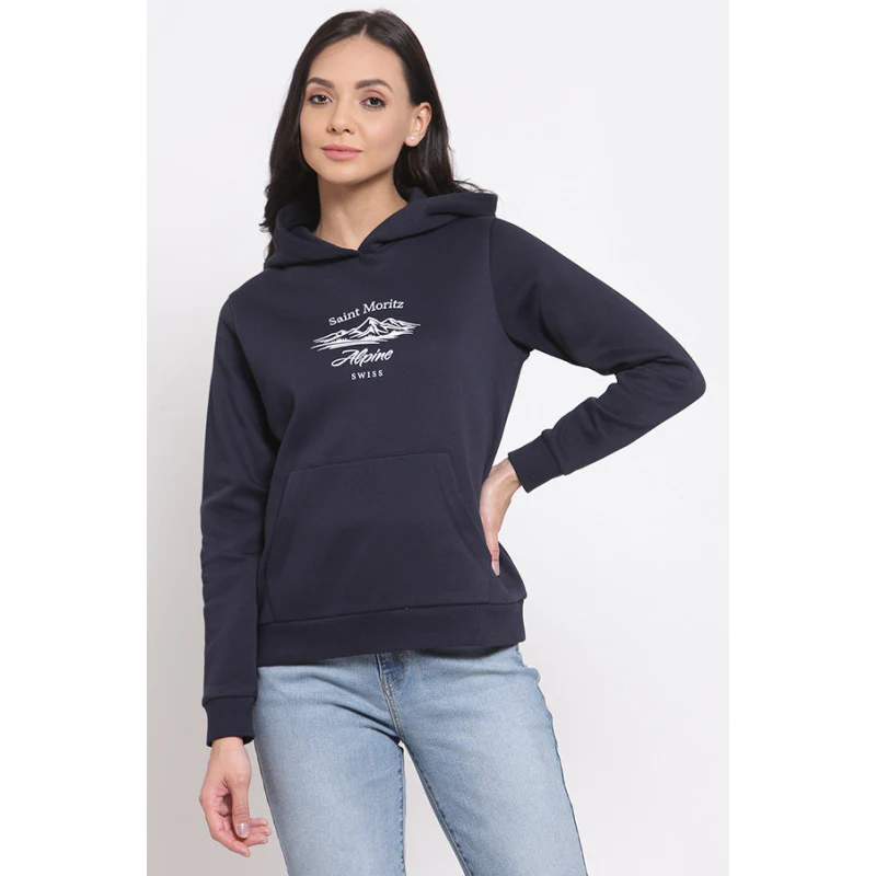 Women's Dark Navy Hoodie