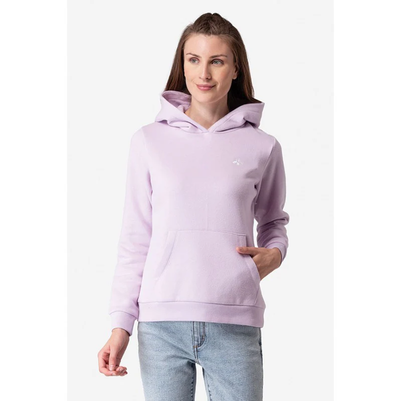 Women's Lilac Hoodie Sweatshirt