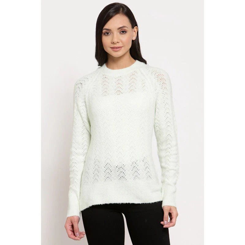 Women's Mint Green Sweater