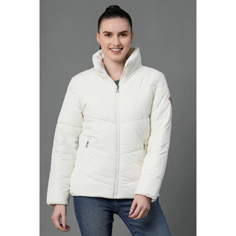 Women's Off White Padded Jacket