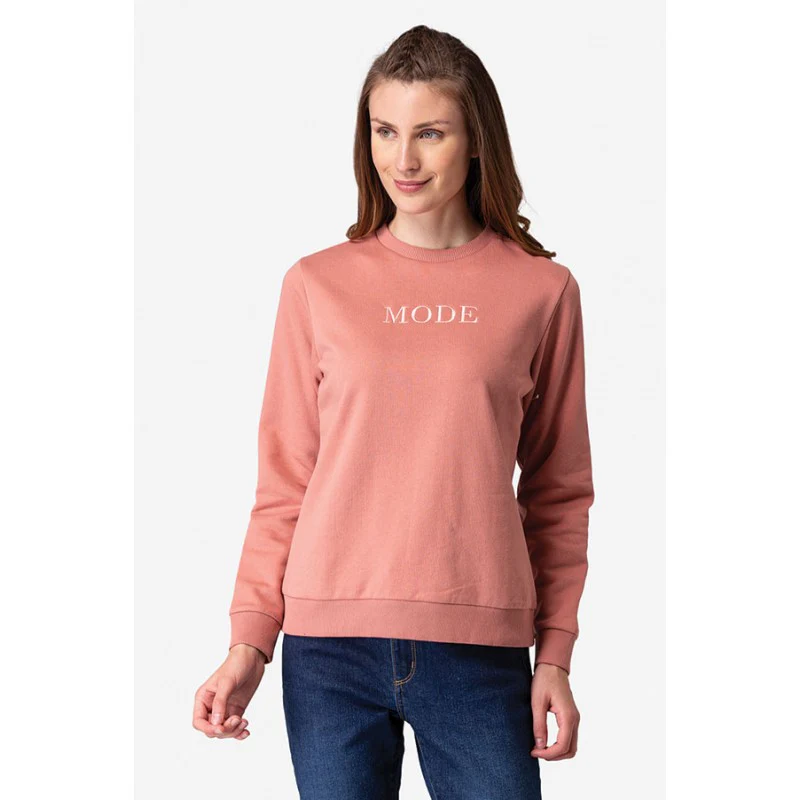Women's Pale Pink Sweatshirt