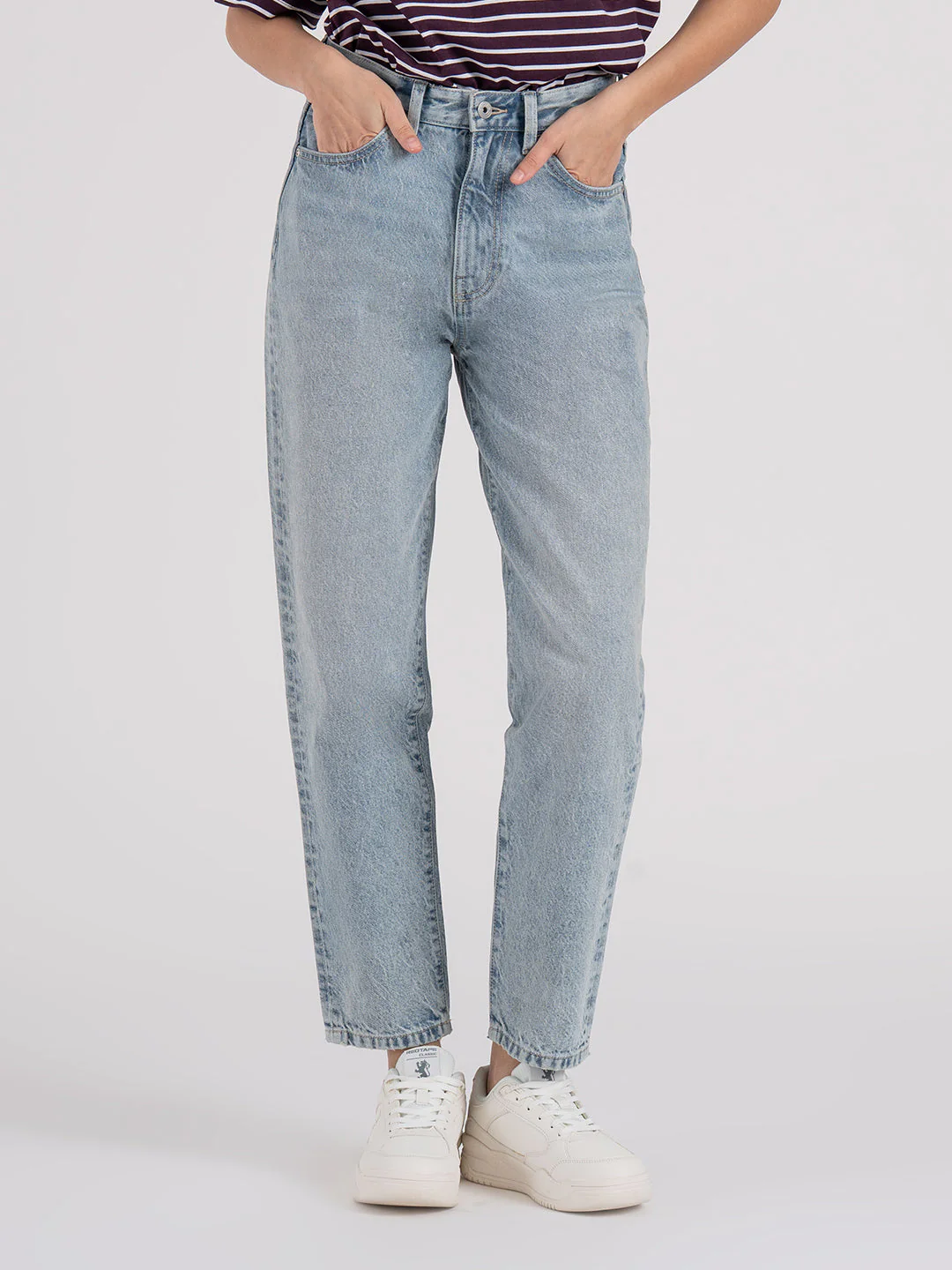 Mom Fit Denim Jeans for Women