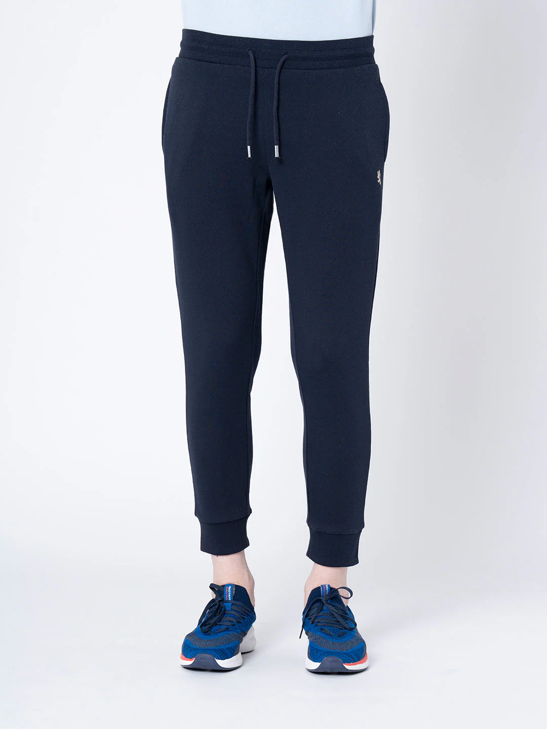 Navy Solid Jogger for Men