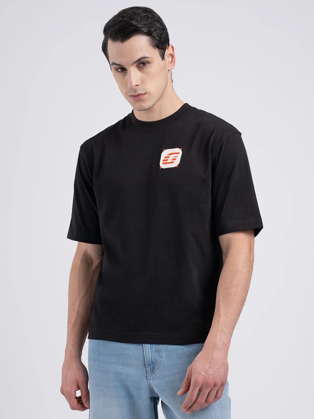 Printed Round Neck T-Shirt for Men