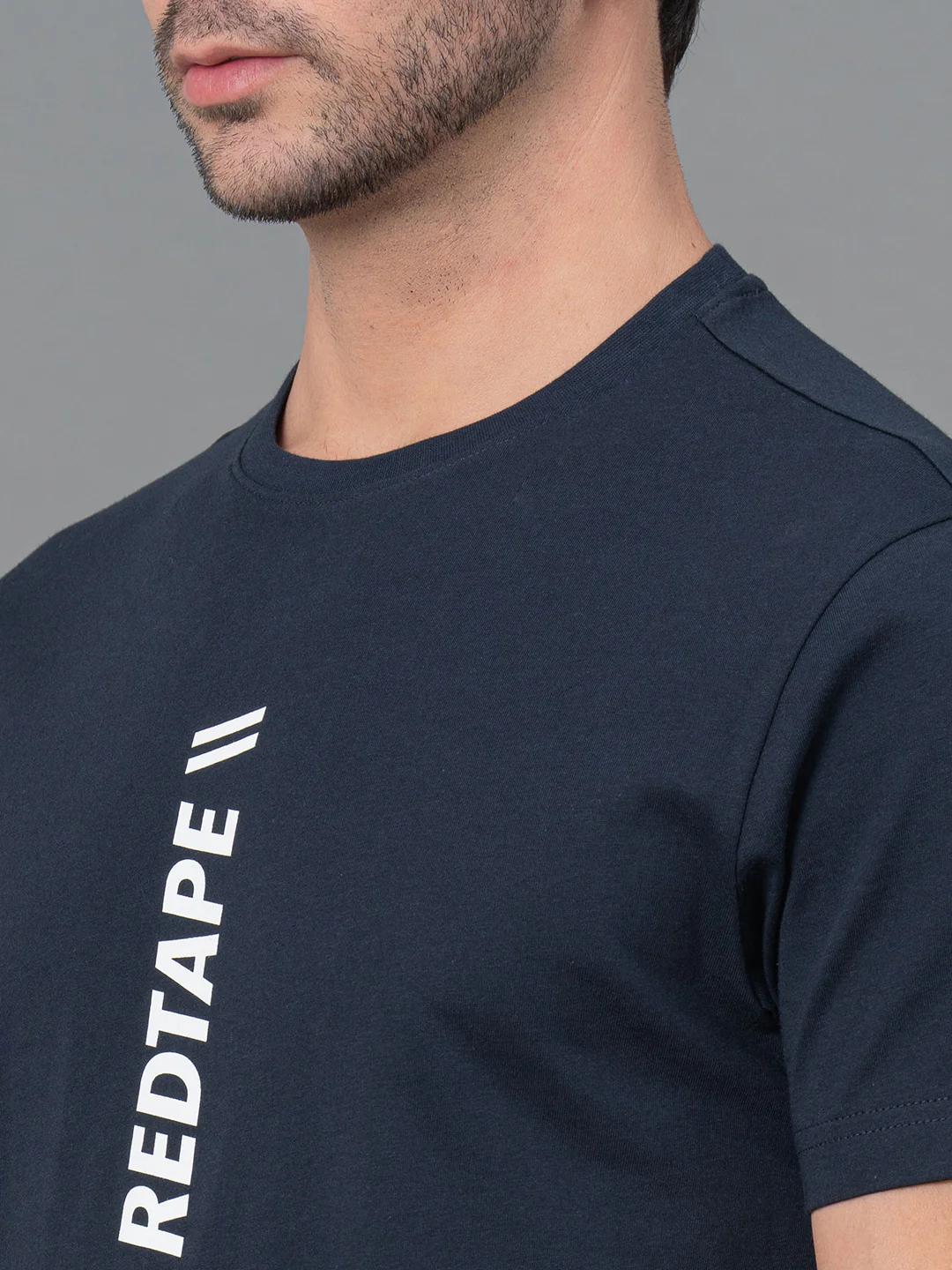 Printed Round Neck T-Shirt for Men - Image 4