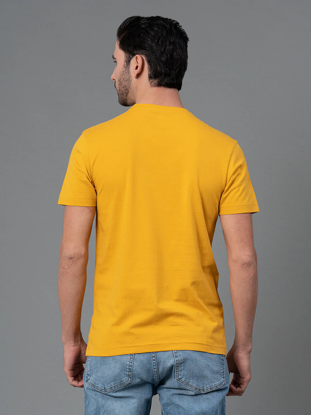 Printed Round Neck T-Shirt for Men - Image 3
