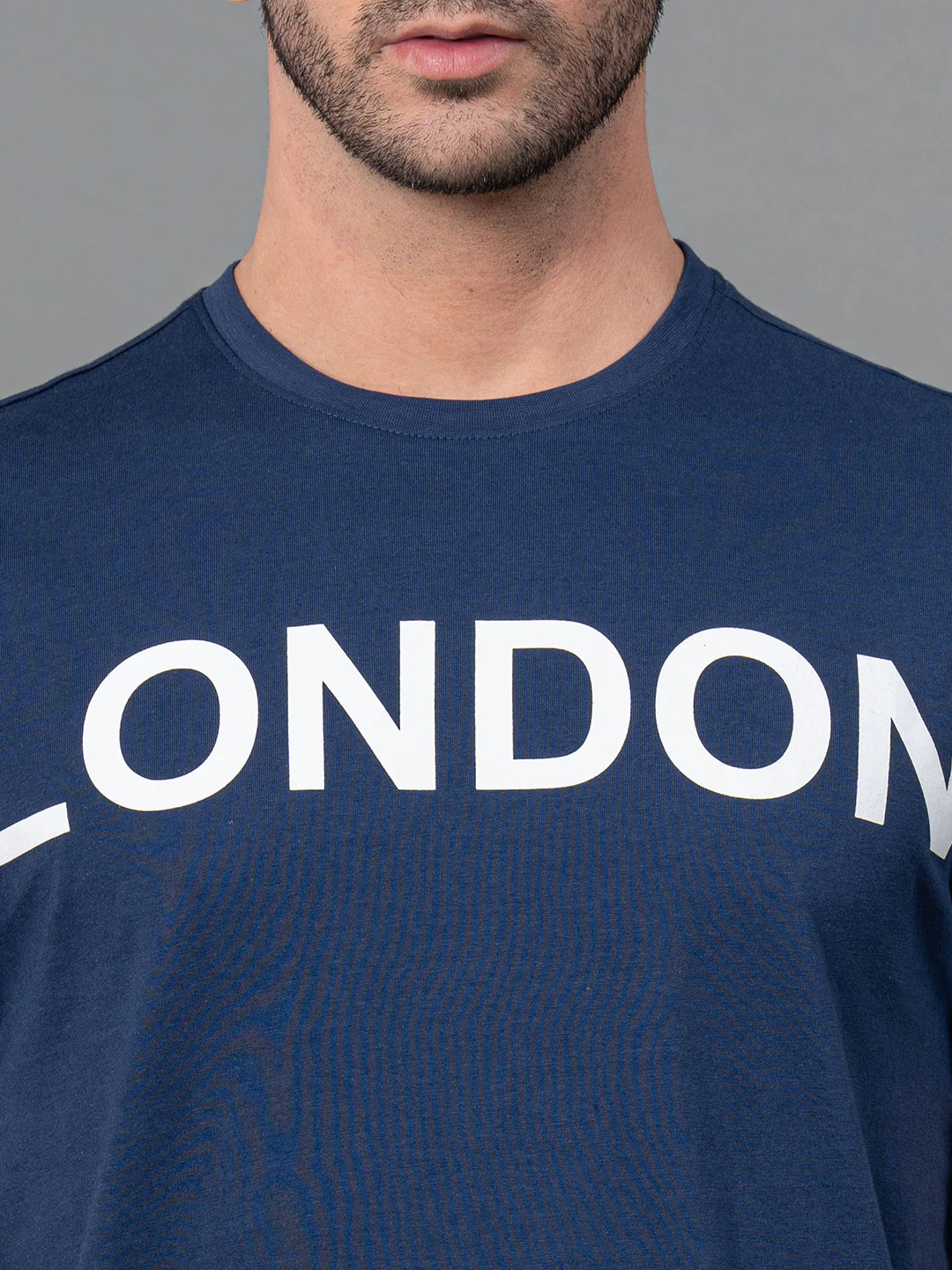 Printed Round Neck T-Shirt for Men - Image 4