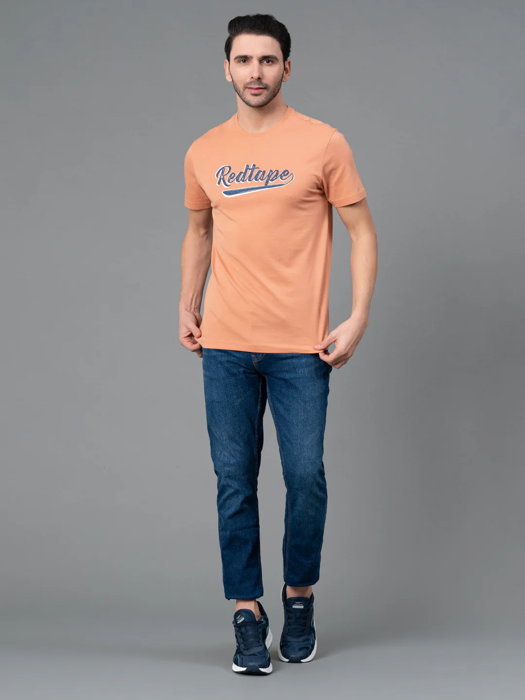 Printed Round Neck T-Shirt for Men - Image 5