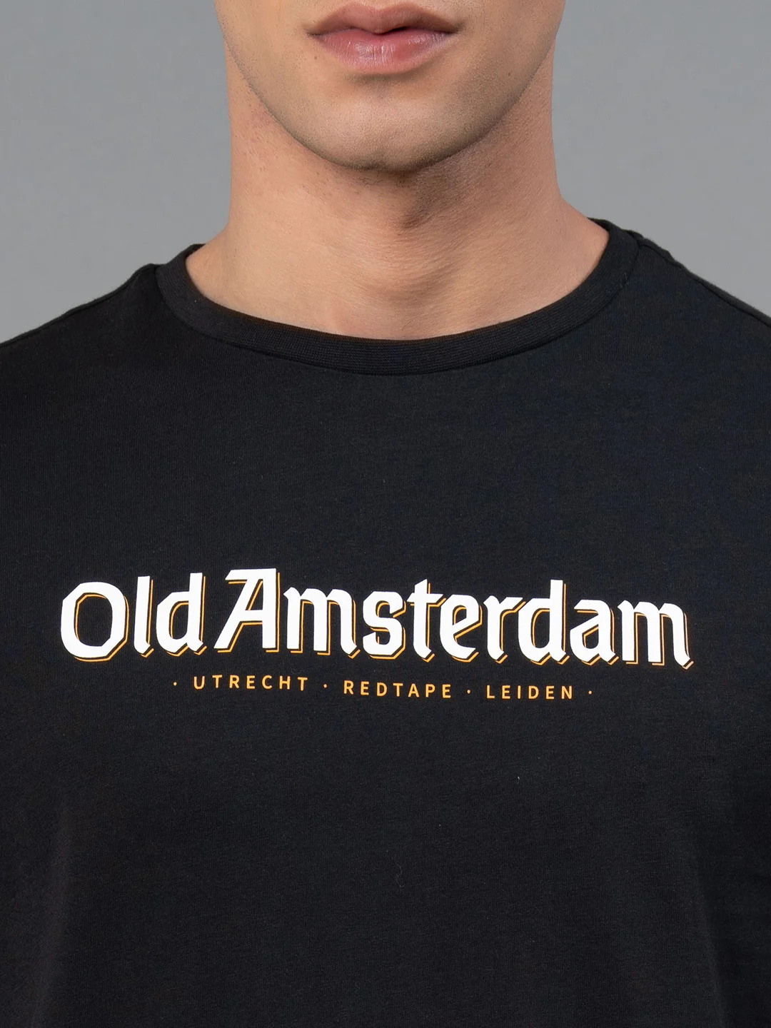 Printed Round Neck T-Shirt for Men - Image 4