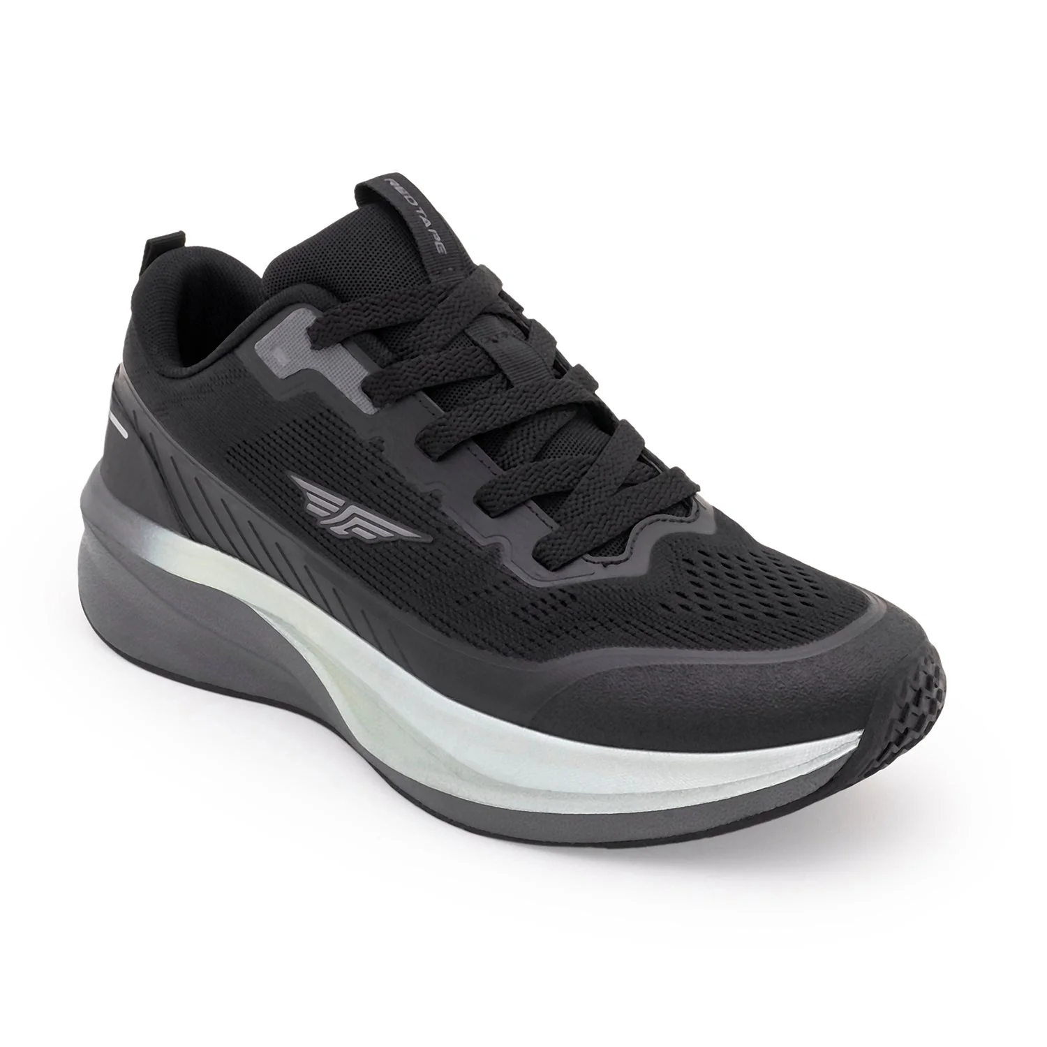 Black and Grey Sports Shoes for Men