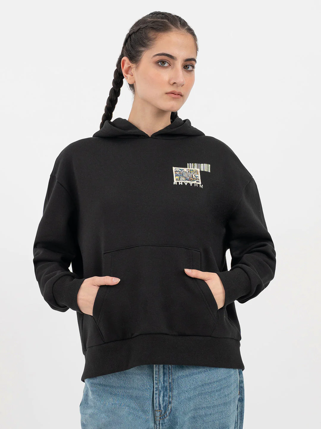 Black Hoodie for Women