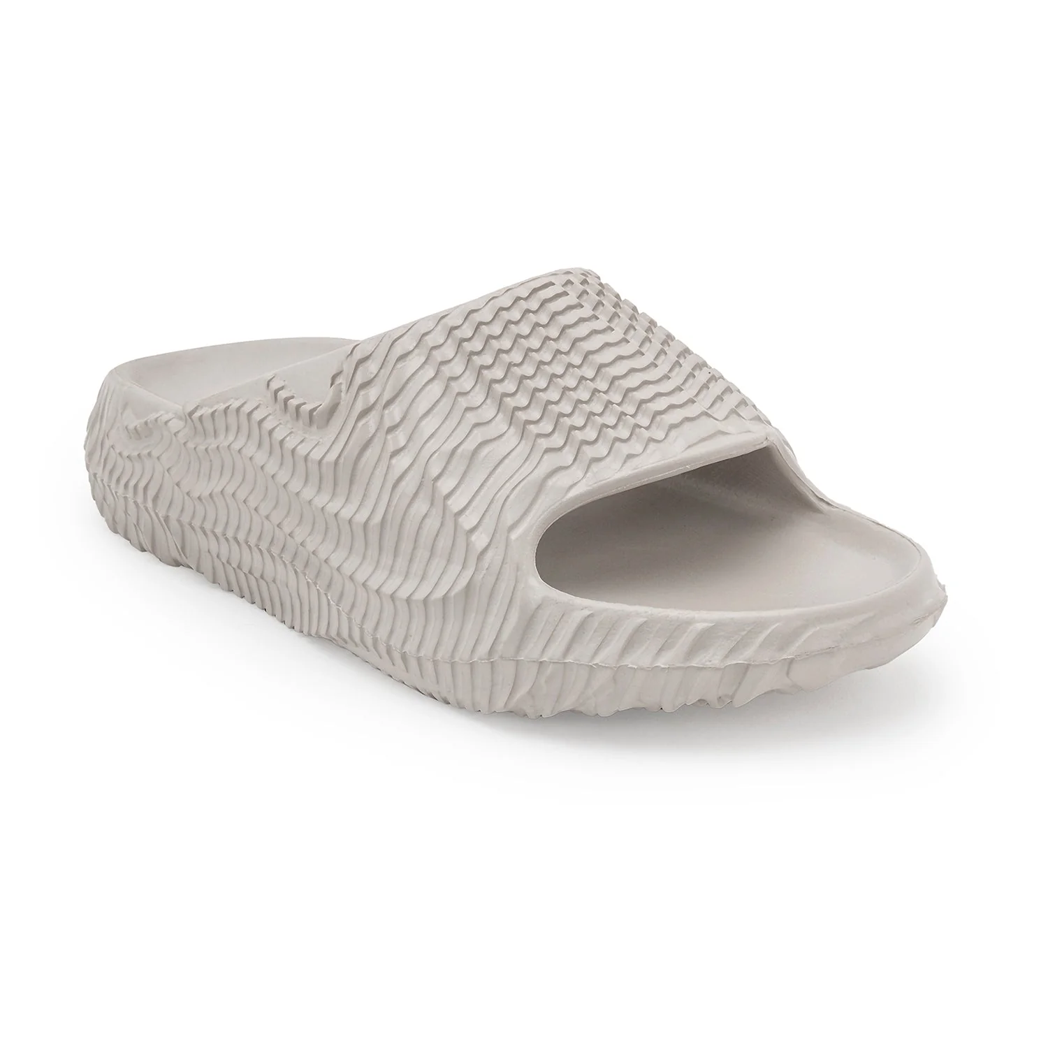 casual sliders for men refined round toe shape with a relaxing slip on support