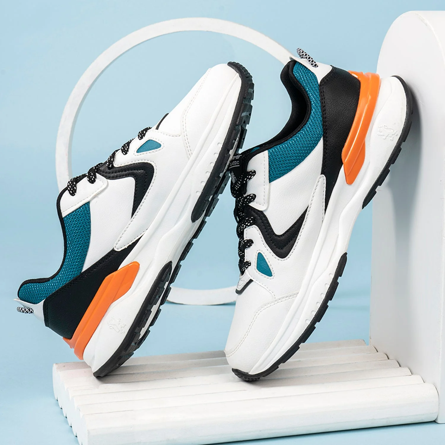 Casual Sneaker Shoes for Men | Elegantly Rounded Front, Soothing Insole & Impact-Resistant Comfort