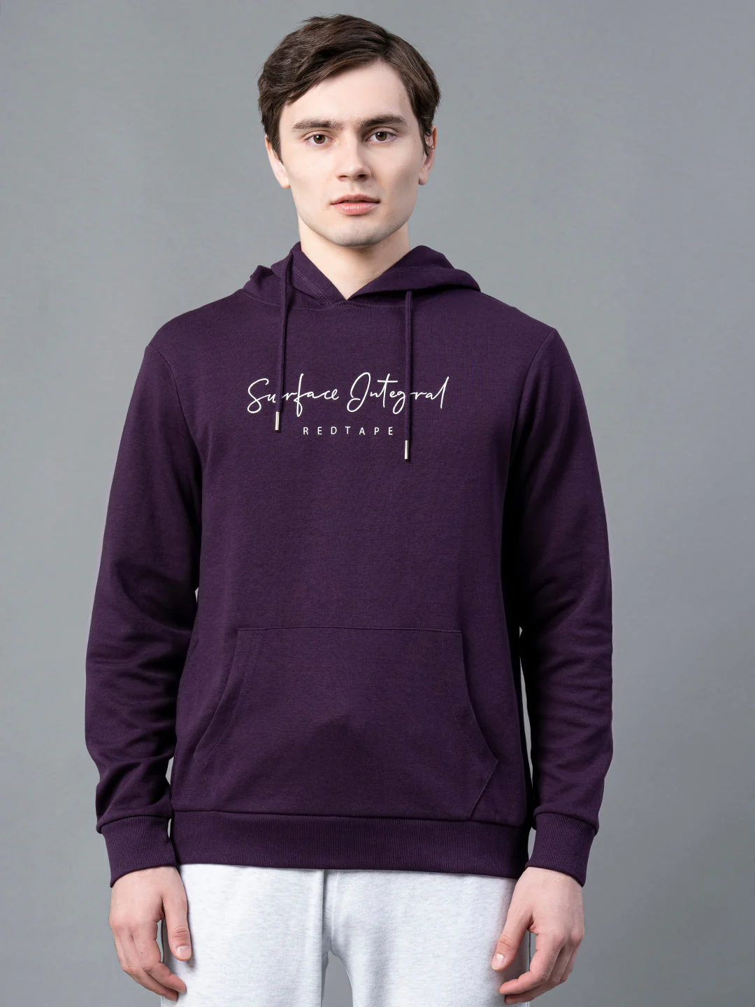 Dark Purple Hoodie for Men
