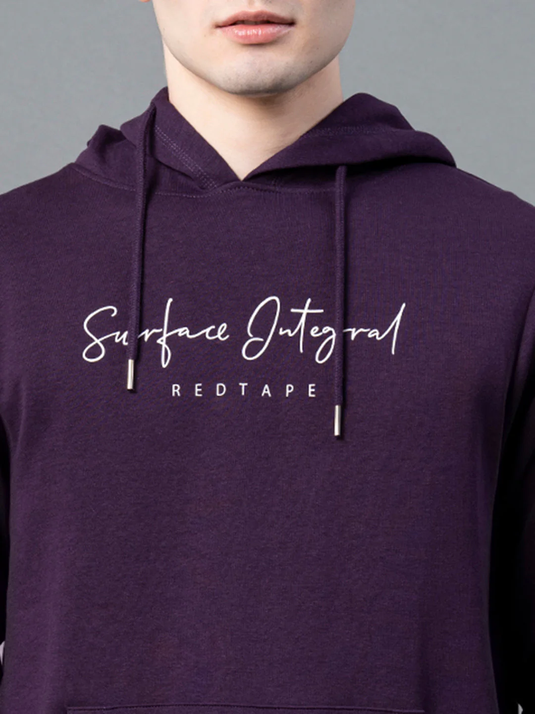 Dark Purple Hoodie for Men - Image 4
