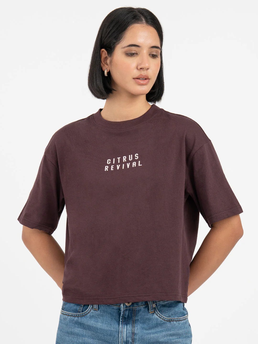 Deep Purple T-Shirt for Women