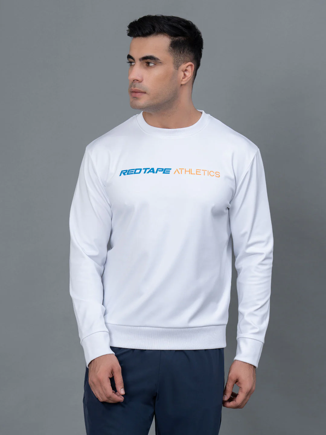 Graphic Print Athleisure Sweatshirt for Men