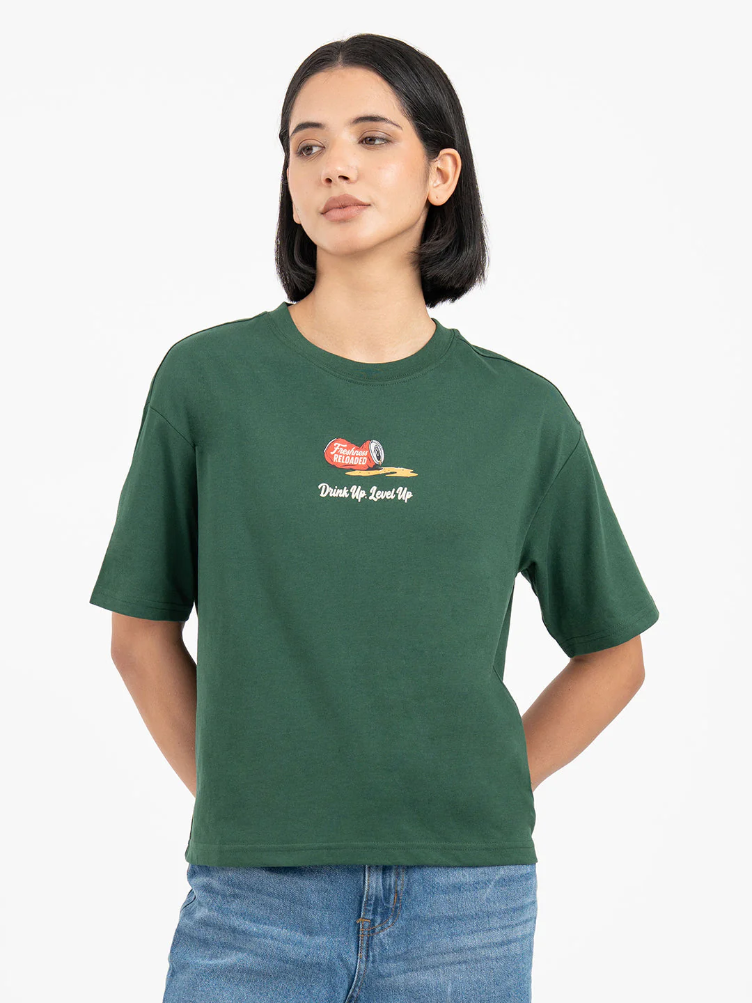 Green T-Shirt for Women