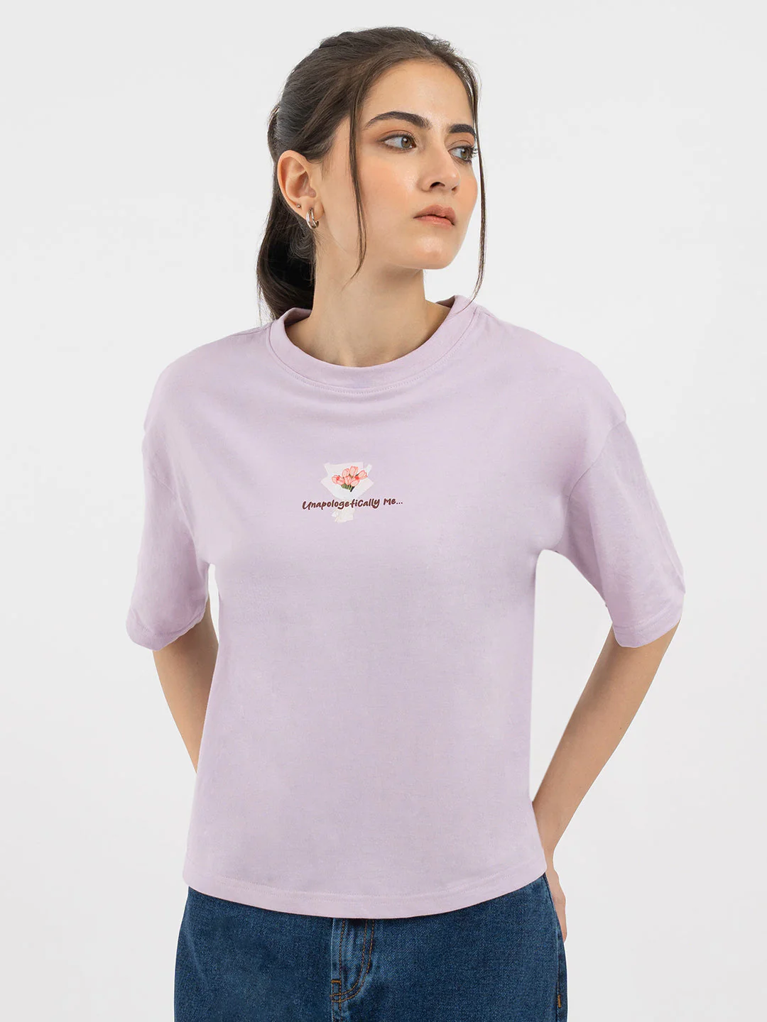 Lavender T-Shirt for Women