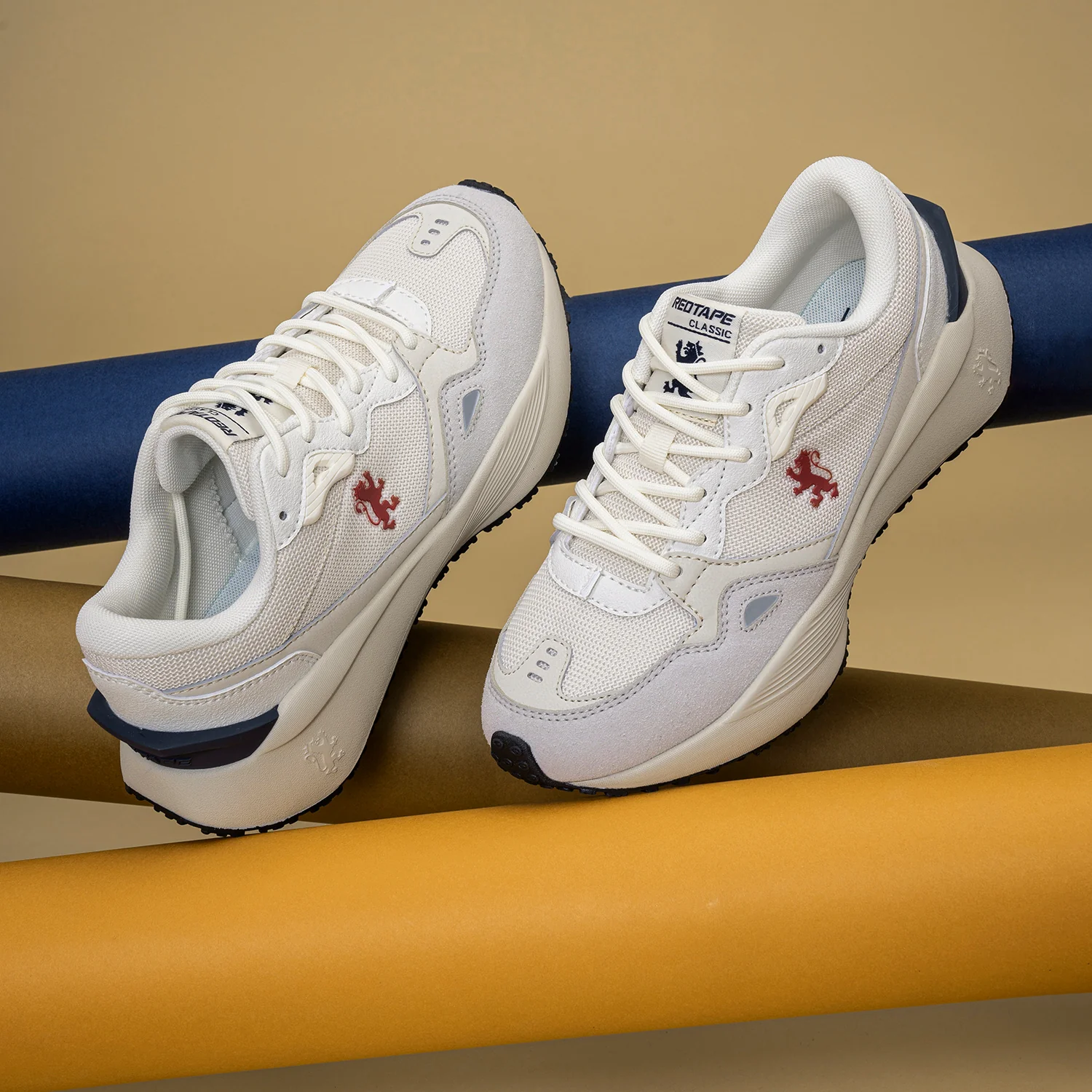 lifestyle casual shoes for women classic rounded front cushioned impact - Image 5