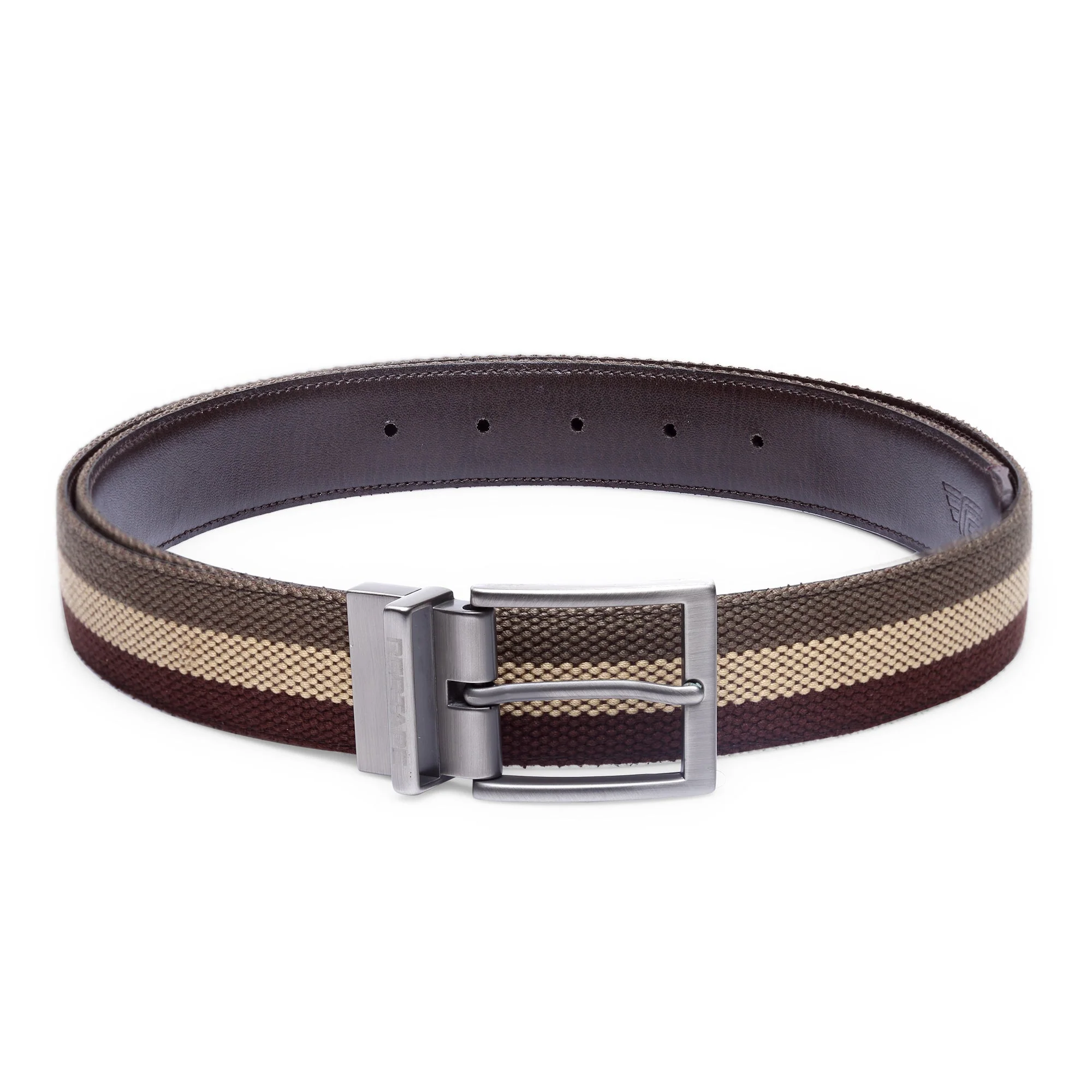 Men Brown Leather Belt