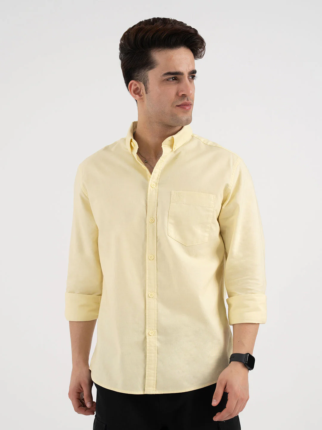Red Tape Men’s Oxford Yellow Shirt
