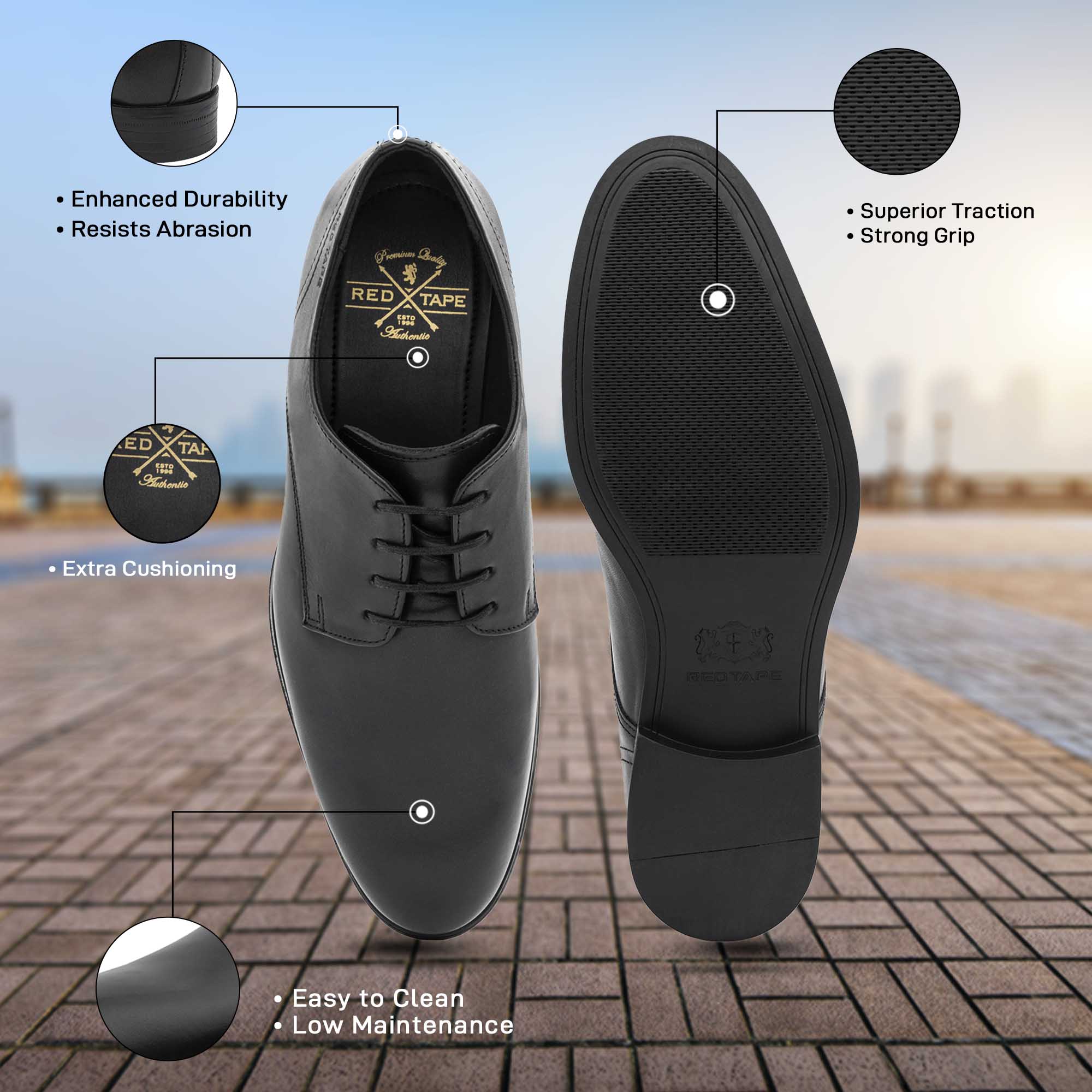 Men Derby Dress Shoes for Sharp Formal Style and All-Day Confidence - Image 2