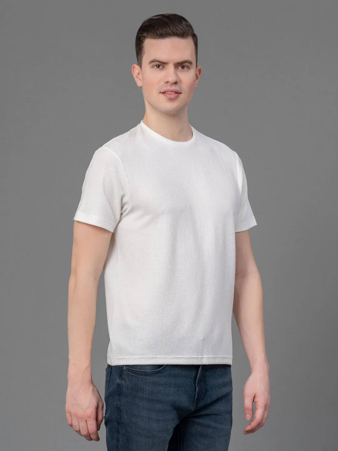 Round Neck T-Shirt for Men - Image 2