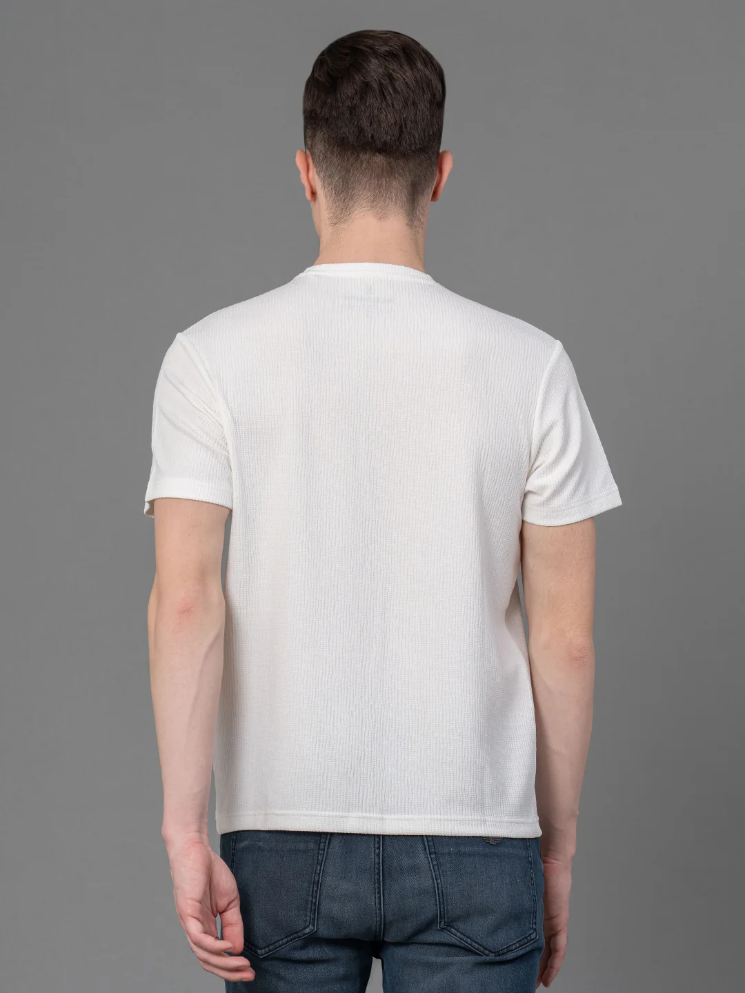 Round Neck T-Shirt for Men - Image 3