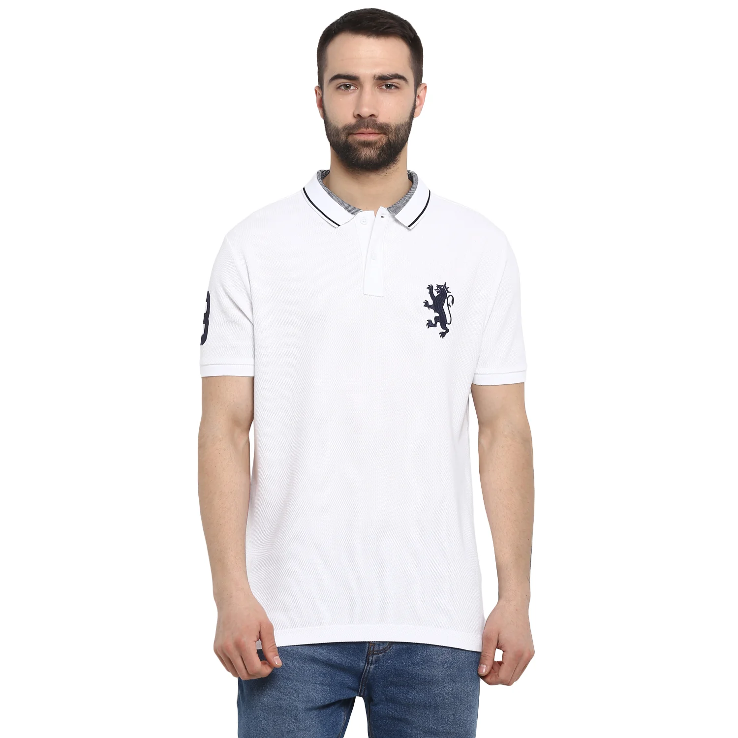 Men White T-Shirt