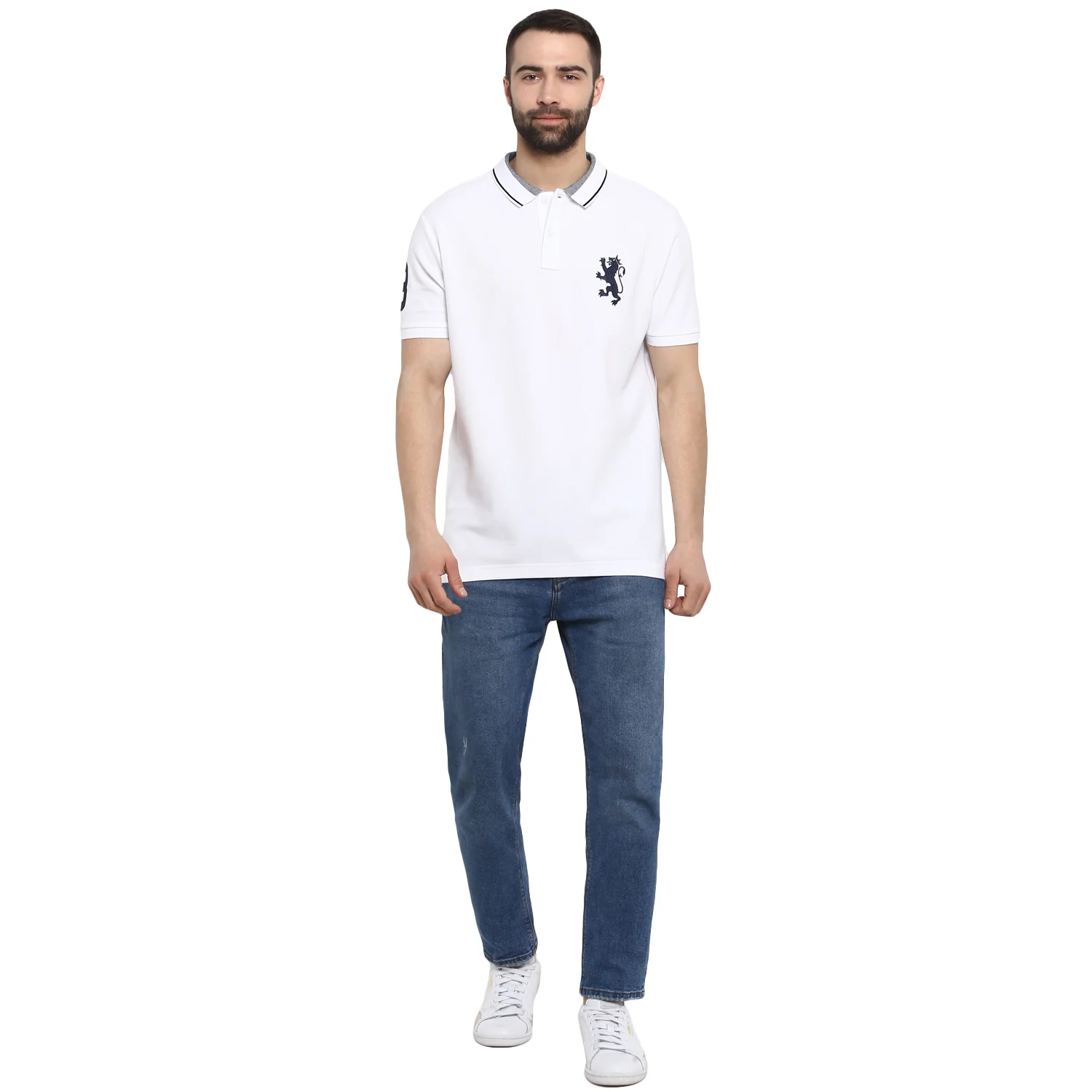 Men White T-Shirt - Image 2